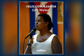 Felicita Díaz-Canel a líder de Pastores por la Paz por cumpleaños