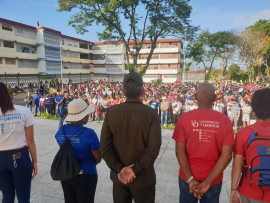 Efectuaron en Santiago de Cuba Bastión Estudiantil Universitario