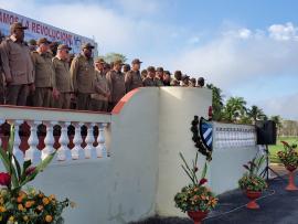 Reconocen al Ejército Oriental en su Aniversario 62