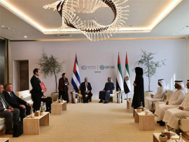 Cuba y Emiratos Árabes Unidos firmaron acuerdos de cooperación