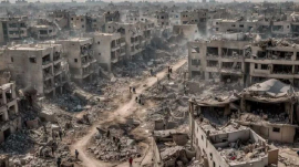 Asedio militar israelí hace colapsar la vida en Gaza