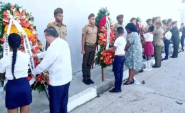 Conmemoran Levantamiento Armado de Santiago de Cuba