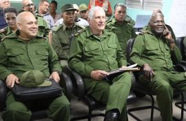 Ratificó Díaz-Canel la defensa como prioridad en Alamar Este