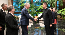 Presidente Díaz-Canel recibió cartas credenciales de nuevos embajadores en La Habana