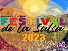Batería de lujo en Festival de la Salsa en Cuba