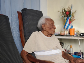 Silvia, a los 104