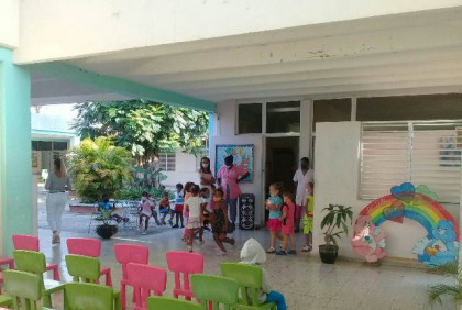 La idea de Vilma y Fidel vigente en los niños sanluiseros