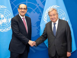 Siria y la ONU repasan necesidades humanitarias del pueblo