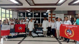 Brigada chilena dona insumos a importante hospital de Santiago de Cuba