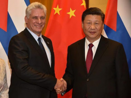 Presidente de Cuba desea prosperidad a China y Xi por Nuevo Año Lunar