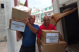 Envían fiscales de Santiago de Cuba donativos a Guantánamo