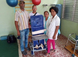 Bipedestador multifuncional, innovación al servicio de la niñez