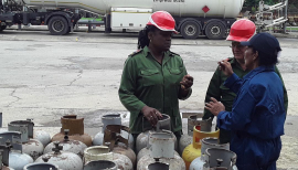 Verifican distribución de pollo y gas en Santiago de Cuba