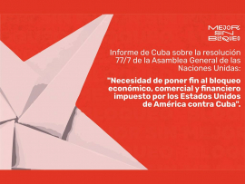 Cuerpo diplomático en Cuba conocerá informe sobre bloqueo de EEUU