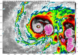 Adopta Consejo de Defensa Provincial de Santiago de Cuba medidas de emergencia ante el huracán Melissa