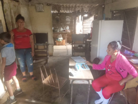 El ciclón no pudo destruir el deseo de educar