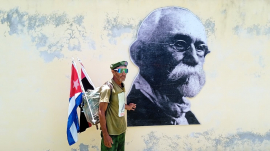 Santiaguero rinde peculiar homenaje al Centenario de Fidel