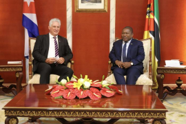 Solidaridad marca encuentro de presidente de Cuba en Mozambique
