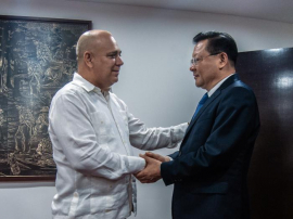 Recibió Morales Ojeda al vicesecretario del Comité Provincial del Partido Comunista de China y gobernador de Guangdong