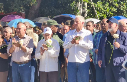 Masivo homenaje a Camilo reafirma vigencia de su legado revolucionario