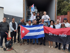 Hasta Palma Soriano llegó solidaridad desde Reino Unido