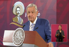 López Obrador explica balasto de Cuba en sostenes del Tren Maya