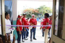 Inauguran obras de impacto social en el municipio de Mella